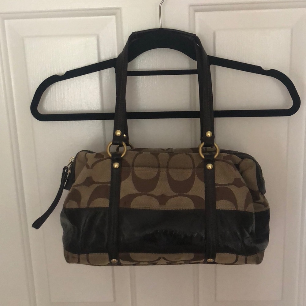 COACH handbag, doctor bag, satchel